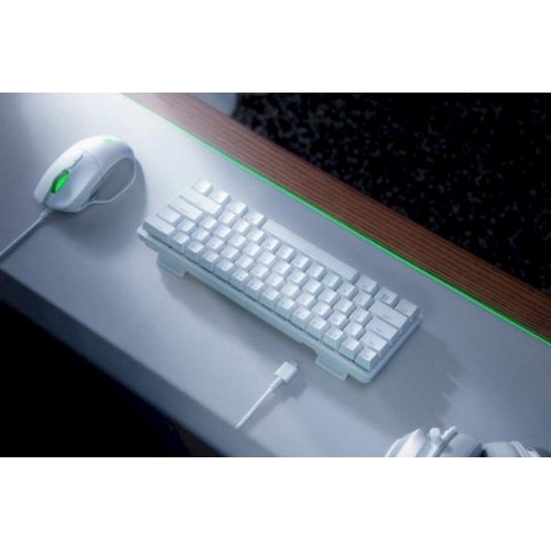 Photo Keyboard Razer Huntsman Mini Red Linear Optical Switch (RZ03-03392200-R3R1) Mercury White