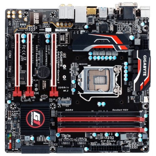 Продати Материнська плата Gigabyte GA-Z170MX-Gaming 5 (s1151, Intel Z170) за Trade-In у інтернет-магазині Телемарт - Київ, Дніпро, Україна фото