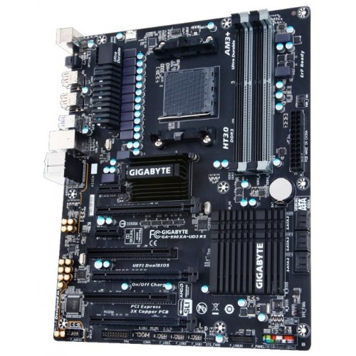 Продати Материнська плата Gigabyte GA-990XA-UD3 R5 (AM3+, AMD 990X) за Trade-In у інтернет-магазині Телемарт - Київ, Дніпро, Україна фото