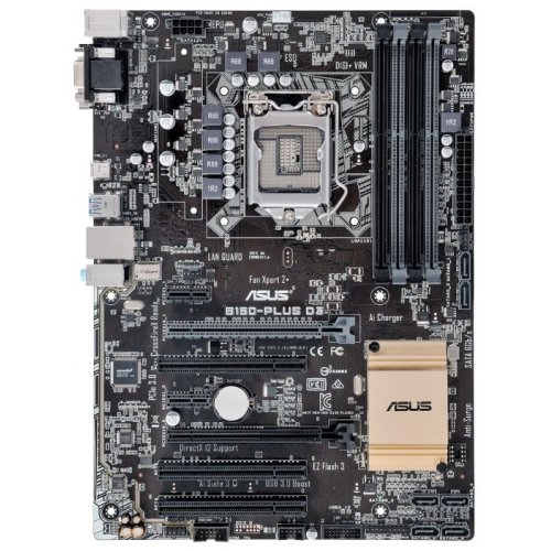 Продати Материнська плата Asus B150-PLUS D3 (s1151, Intel B150) за Trade-In у інтернет-магазині Телемарт - Київ, Дніпро, Україна фото