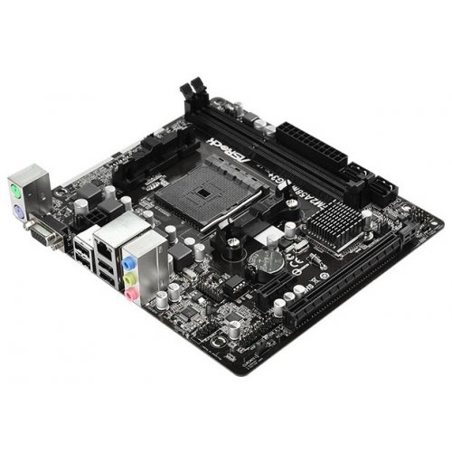 Продать Материнская плата AsRock FM2A58M-VG3+ R2.0 (FM2+, AMD A58) по Trade-In интернет-магазине Телемарт - Киев, Днепр, Украина фото