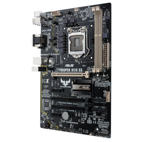 Продать Материнская плата Asus TROOPER H110 D3 (s1151, Intel H110) по Trade-In интернет-магазине Телемарт - Киев, Днепр, Украина фото