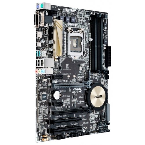 Продати Материнська плата Asus Z170-K (s1151, Intel Z170) за Trade-In у інтернет-магазині Телемарт - Київ, Дніпро, Україна фото