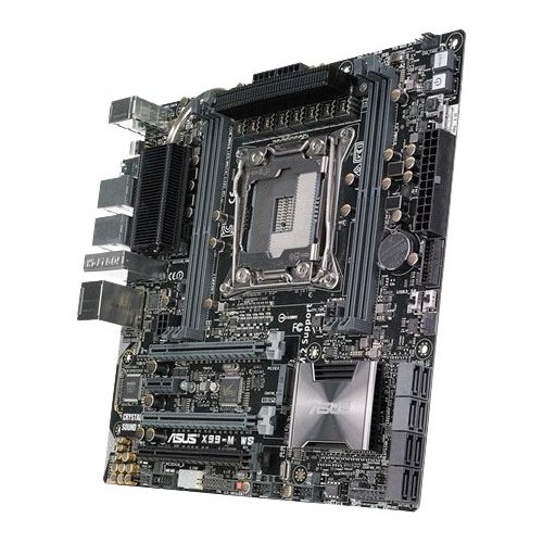 Продати Материнська плата Asus X99-M WS (s2011-3, Intel X99) за Trade-In у інтернет-магазині Телемарт - Київ, Дніпро, Україна фото