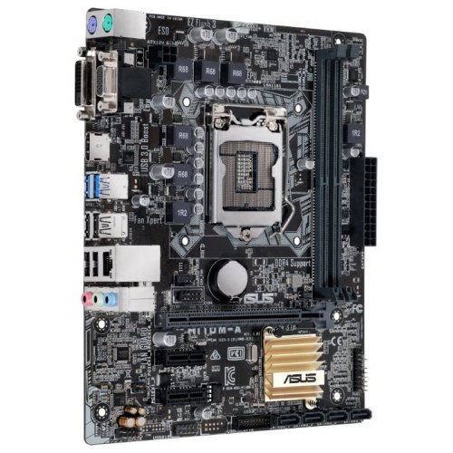 Продать Материнская плата Asus H110M-A (s1151, Intel H110) по Trade-In интернет-магазине Телемарт - Киев, Днепр, Украина фото