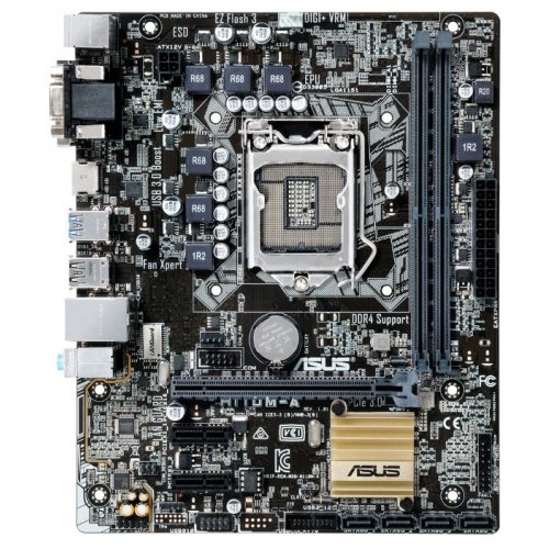 Продать Материнская плата Asus H110M-A (s1151, Intel H110) по Trade-In интернет-магазине Телемарт - Киев, Днепр, Украина фото