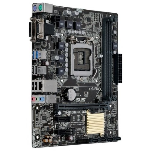 Продать Материнская плата Asus H110M-K D3 (s1151, Intel H110) по Trade-In интернет-магазине Телемарт - Киев, Днепр, Украина фото