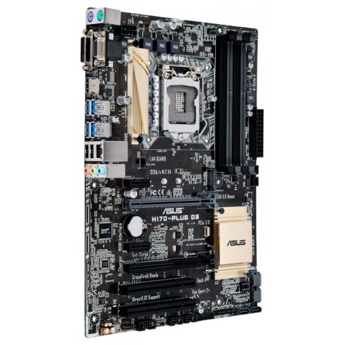 Продати Материнська плата Asus H170-PLUS D3 (s1151, Intel H170) за Trade-In у інтернет-магазині Телемарт - Київ, Дніпро, Україна фото