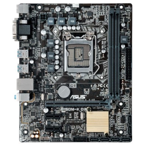 Продати Материнська плата Asus B150M-K D3 (s1151, Intel B150) за Trade-In у інтернет-магазині Телемарт - Київ, Дніпро, Україна фото