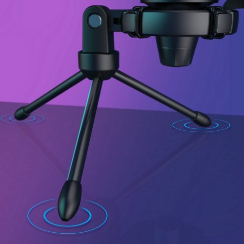 Микрофон Fifine AmpliGame A6V (A6V) Black купить в Украине: Киев, Днепр, Харьков, Одесса  | Низкая цена, отзывы, характеристики от TELEMART фото