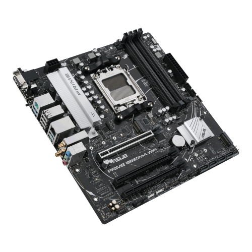 Photo Motherboard Asus PRIME B650M-A (WIFI) (sAM5, AMD B650)