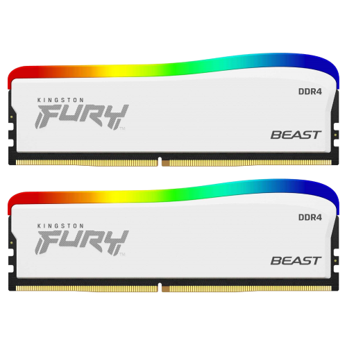 Фото ОЗУ Kingston DDR4 16GB (2x8GB) 3200Mhz FURY Beast RGB Special Edition (KF432C16BWAK2/16)
