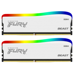 Фото Kingston DDR4 32GB (2x16GB) 3600Mhz FURY Beast RGB Special Edition (KF436C18BWAK2/32)