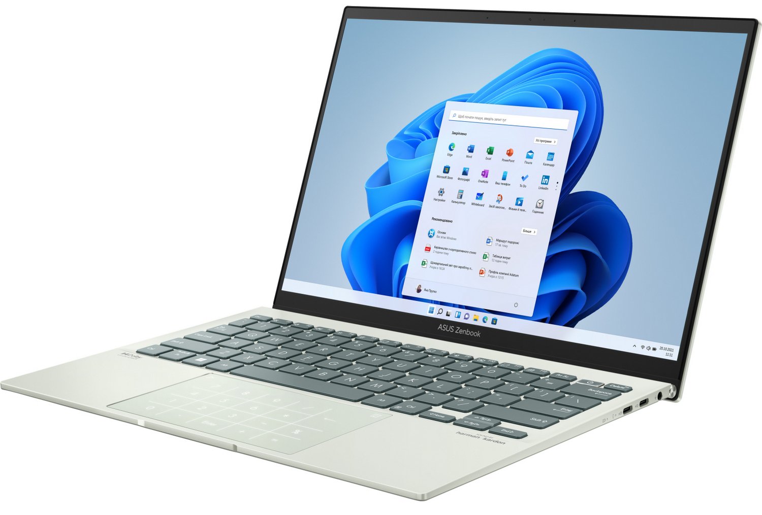 Ноутбук Asus Zenbook S 13 OLED UM5302TA-LV523W (90NB0WA4-M00SS0) Aqua ...