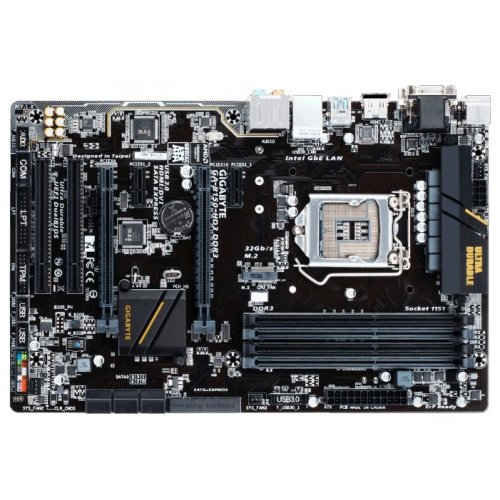 Продать Материнская плата Gigabyte GA-B150-HD3 DDR3 (s1151, Intel B150) по Trade-In интернет-магазине Телемарт - Киев, Днепр, Украина фото