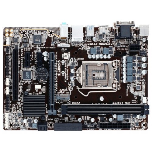 Продати Материнська плата Gigabyte GA-H170M-HD3 DDR3 (s1151, Intel H170) за Trade-In у інтернет-магазині Телемарт - Київ, Дніпро, Україна фото