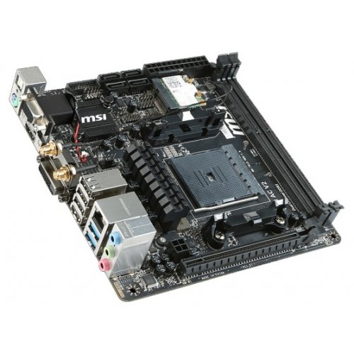 Продать Материнская плата MSI A88XI AC V2 (FM2+, AMD A88X) по Trade-In интернет-магазине Телемарт - Киев, Днепр, Украина фото