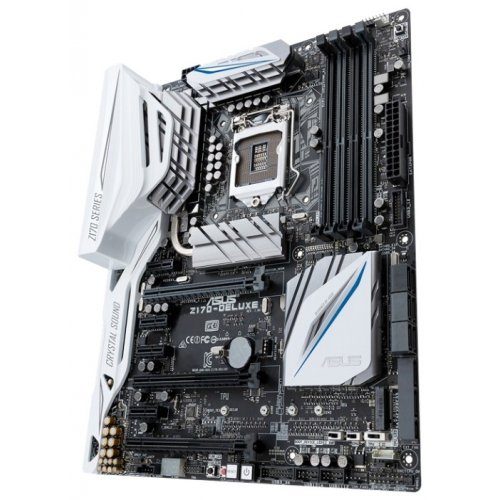 Продать Материнская плата Asus Z170-DELUXE (s1151, Intel Z170) по Trade-In интернет-магазине Телемарт - Киев, Днепр, Украина фото