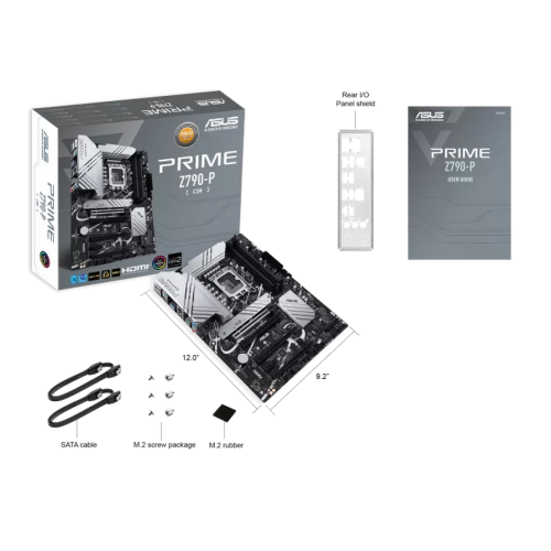 Продати Материнська плата Asus PRIME Z790-P-CSM (s1700, Intel Z790) за Trade-In у інтернет-магазині Телемарт - Київ, Дніпро, Україна фото