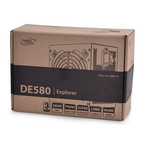 Продати Блок живлення Deepcool Explorer 580W (DE580) за Trade-In у інтернет-магазині Телемарт - Київ, Дніпро, Україна фото