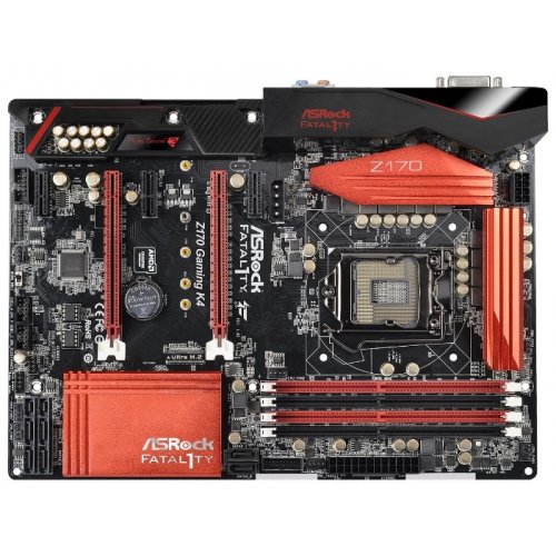 Продати Материнська плата AsRock FATAL1TY Z170 GAMING K4 (s1151, Intel Z170) за Trade-In у інтернет-магазині Телемарт - Київ, Дніпро, Україна фото