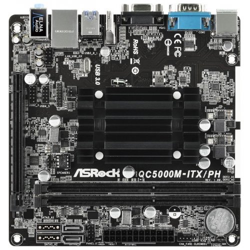 Продати Материнська плата AsRock QC5000M-ITX/PH (AMD Kabini) за Trade-In у інтернет-магазині Телемарт - Київ, Дніпро, Україна фото