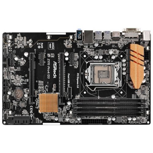 Продать Материнская плата AsRock Z170 Pro4/D3 (s1151, Intel Z170) по Trade-In интернет-магазине Телемарт - Киев, Днепр, Украина фото
