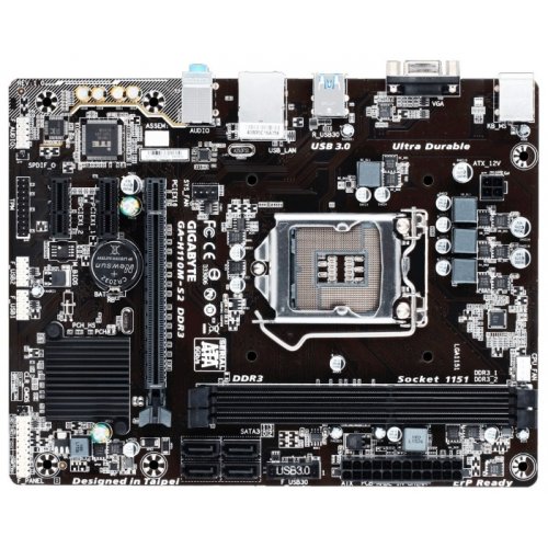 Продати Материнська плата Gigabyte GA-H110M-S2 DDR3 (s1151, Intel H110) за Trade-In у інтернет-магазині Телемарт - Київ, Дніпро, Україна фото