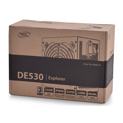 Продать Блок питания Deepcool Explorer 530W (DE530) по Trade-In интернет-магазине Телемарт - Киев, Днепр, Украина фото