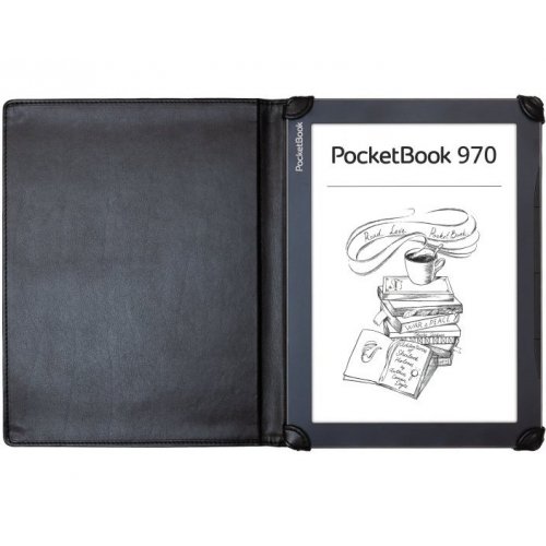 Купить Чехол PocketBook 9.7" для PB970 (VLPB-TB970BL1) Black - цена в Харькове, Киеве, Днепре, Одессе
в интернет-магазине Telemart фото