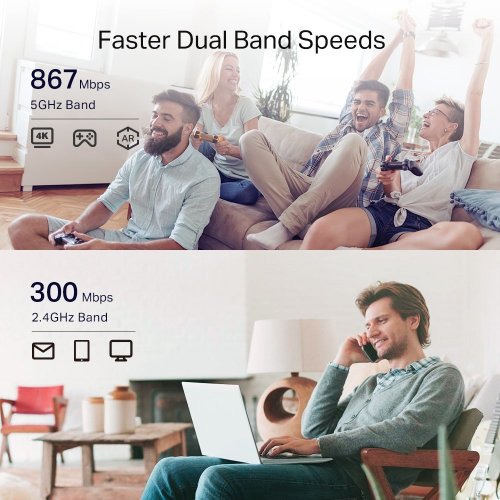 Ретранслятор TP-LINK RE330 купити в Україні: Київ, Львів, Хмельницький, Тернопіль | Низька ціна, відгуки, характеристики від TELEMART фото