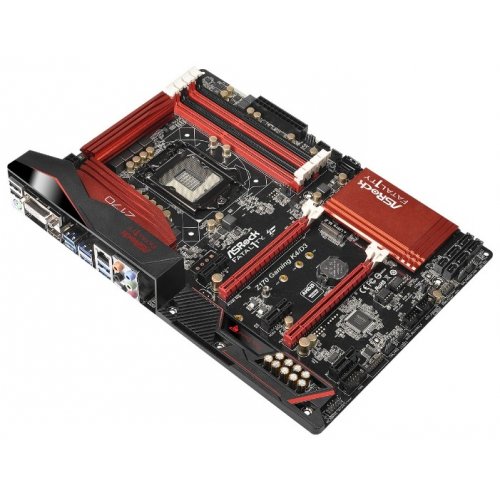 Продати Материнська плата AsRock FATAL1TY Z170 GAMING K4/D3 (s1151, Intel Z170) за Trade-In у інтернет-магазині Телемарт - Київ, Дніпро, Україна фото