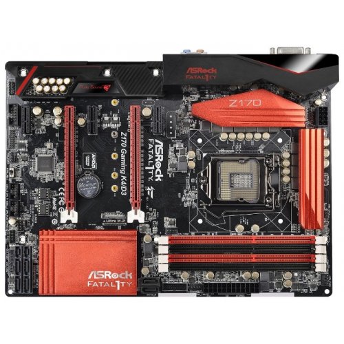 Продати Материнська плата AsRock FATAL1TY Z170 GAMING K4/D3 (s1151, Intel Z170) за Trade-In у інтернет-магазині Телемарт - Київ, Дніпро, Україна фото