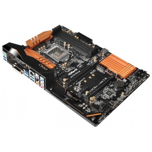 Продать Материнская плата AsRock H170 PRO4 (s1151, Intel H170) по Trade-In интернет-магазине Телемарт - Киев, Днепр, Украина фото