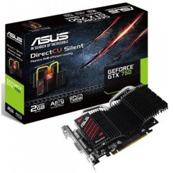 Видеокарта Asus GeForce GTX 750 DC Silent 2048MB (GTX750-DCSL-2GD5)