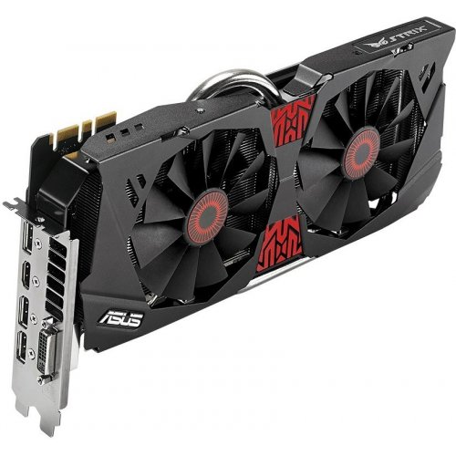 Продать Видеокарта Asus GeForce GTX 980 STRIX 4096MB (STRIX-GTX980-DC2-4GD5) по Trade-In интернет-магазине Телемарт - Киев, Днепр, Украина фото