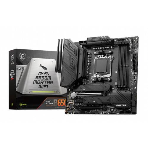 Photo Motherboard MSI MAG B650M MORTAR (WIFI) (sAM5, AMD B650)