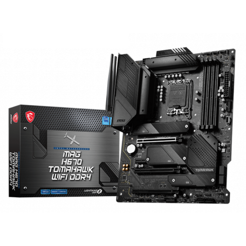 Photo Motherboard MSI MAG H670 TOMAHAWK (WIFI) DDR4 (s1700, Intel H670)