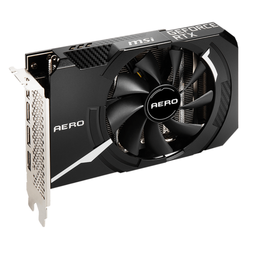 Продать Видеокарта MSI GeForce RTX 3060 AERO ITX 12288MB (RTX 3060 AERO ITX 12G FR) Factory Recertified по Trade-In интернет-магазине Телемарт - Киев, Днепр, Украина фото