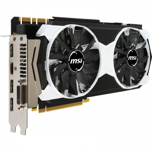 Продать Видеокарта MSI GeForce GTX 980 ARMOR 2X OC 4096MB (GTX 980 4GD5T OC) по Trade-In интернет-магазине Телемарт - Киев, Днепр, Украина фото