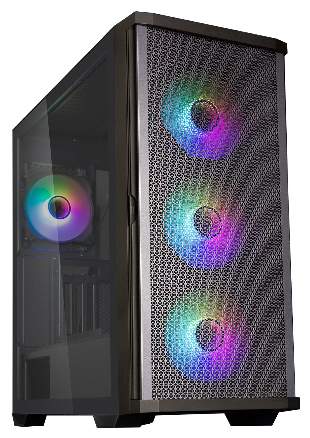 Корпус Zalman Z10 Duo ARGB Tempered Glass без БП Black купить с ...
