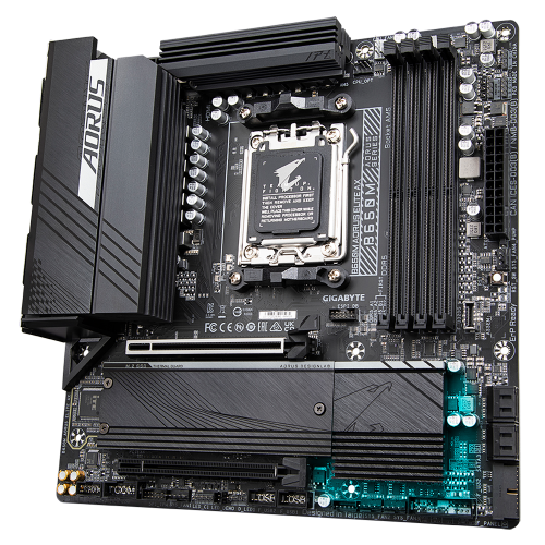 Photo Motherboard Gigabyte B650M AORUS ELITE AX (sAM5, AMD B650)