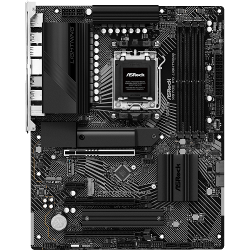 Фото Материнская плата AsRock X670E PG Lightning (sAM5, AMD X670)