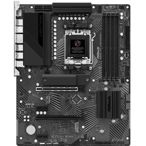 Photo Motherboard AsRock B650 PG Lightning (sAM5, AMD B650)