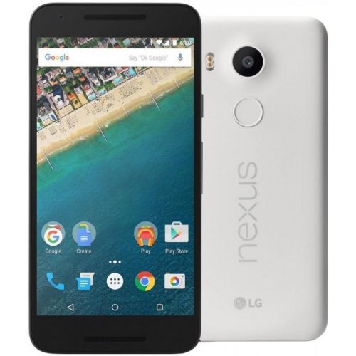 Купить Смартфон LG Google Nexus 5X H791 16GB White - цена в Харькове, Киеве, Днепре, Одессе
в интернет-магазине Telemart фото