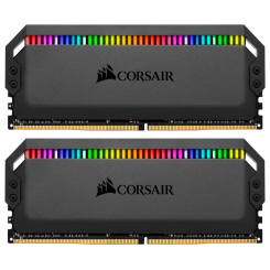 Фото ОЗУ Corsair DDR4 32GB (2x16GB) 3200Mhz Dominator Platinum RGB (CMT32GX4M2C3200C16)