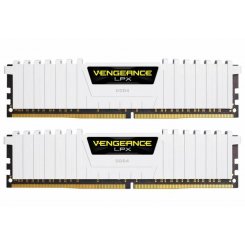 Фото Corsair DDR4 16GB (2x8GB) 3200Mhz Vengeance LPX White (CMK16GX4M2E3200C16W)