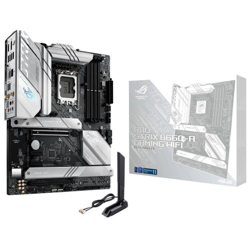 Photo Motherboard Asus ROG STRIX B660-A GAMING WIFI (s1700, Intel B660)