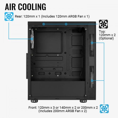 Продать Корпус Aerocool PGS Python ARGB Tempered Glass Cyberpunk ER by EVOLVE по Trade-In интернет-магазине Телемарт - Киев, Днепр, Украина фото