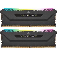 ОЗУ Corsair DDR4 16GB (2x8GB) 3200Mhz Vengeance RGB Pro SL Black (CMH16GX4M2Z3200C16)
